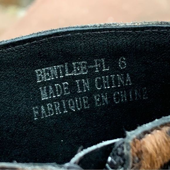 New! Jeffrey Campbell Bentlee Boot size 6 Croc Embossed & Cheetah - Picture 9 of 13